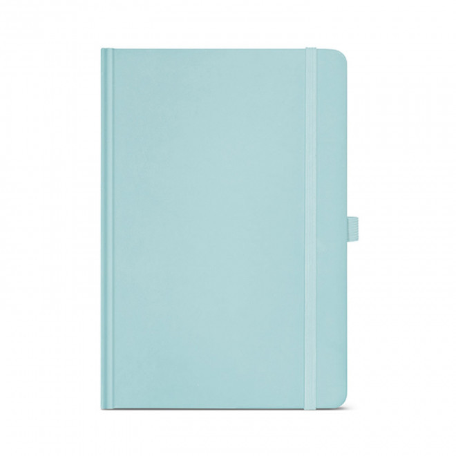 CARNET A5 CARTON RECYCLE PERSONNALISABLE 'ORMA' - bleu ciel