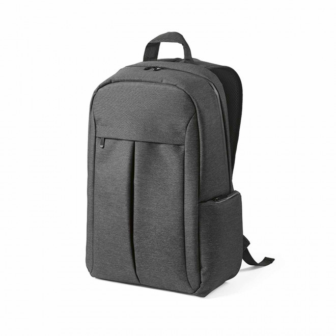 SAC A DOS 22L NYLON PERSONNALISABLE 'STOCKI RECYCLE' - gris foncé
