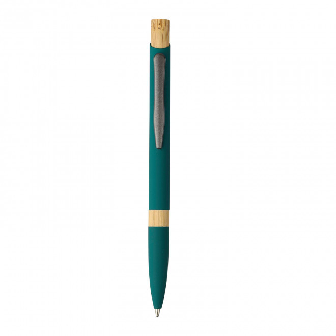 STYLO EN ALU RECYCLE PERSONNALISE 'DANA RING SOFT' - vert