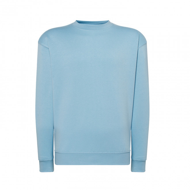 SWEAT-SHIRT MIXTE COL ROND JHK PERSONNALISABLE 'CORE 290' - bleu marine