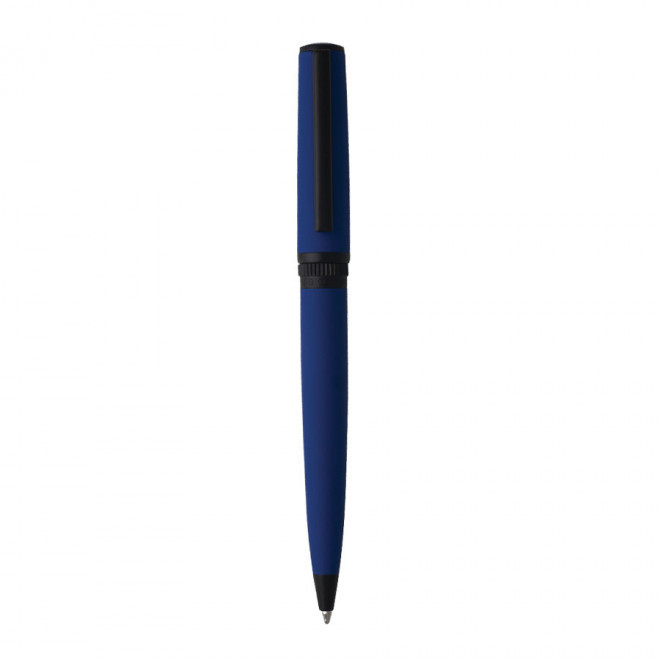 STYLO A BILLE HUGO BOSS® 'GEAR MATRIX' - bleu foncé
