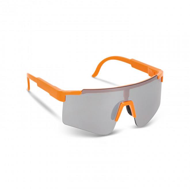 LUNETTES DE SPORT PERSONNALISABLE 'FASTY COLOR' - orange fluo