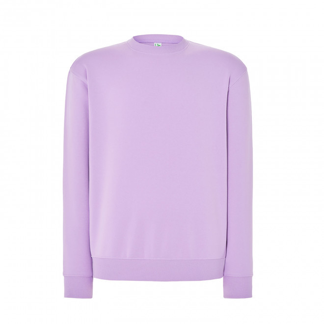 SWEAT-SHIRT MIXTE COL ROND JHK PERSONNALISABLE 'CORE 290' - violet foncé