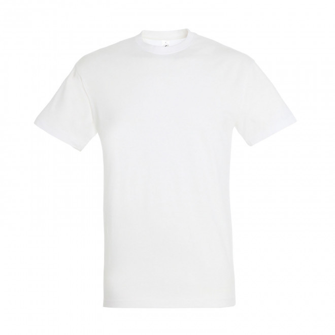 TEE-SHIRT MIXTE BLANC PERSONNALISE 'TITAN' - blanc