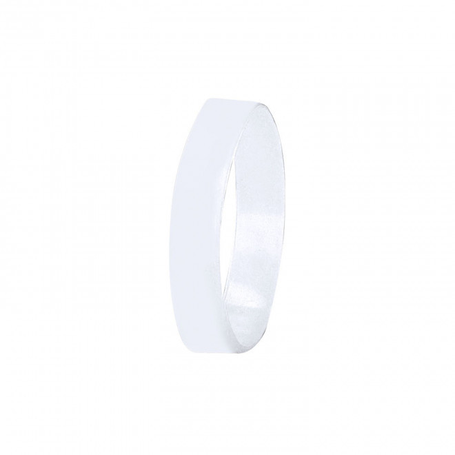 BRACELET SILICONE PERSONNALISE ENFANT 'FESTIVAL KIDS' - blanc