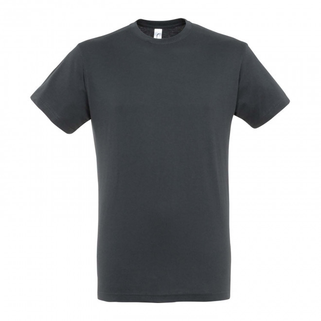 TEE-SHIRT MIXTE PERSONNALISE 'TITAN' - gris