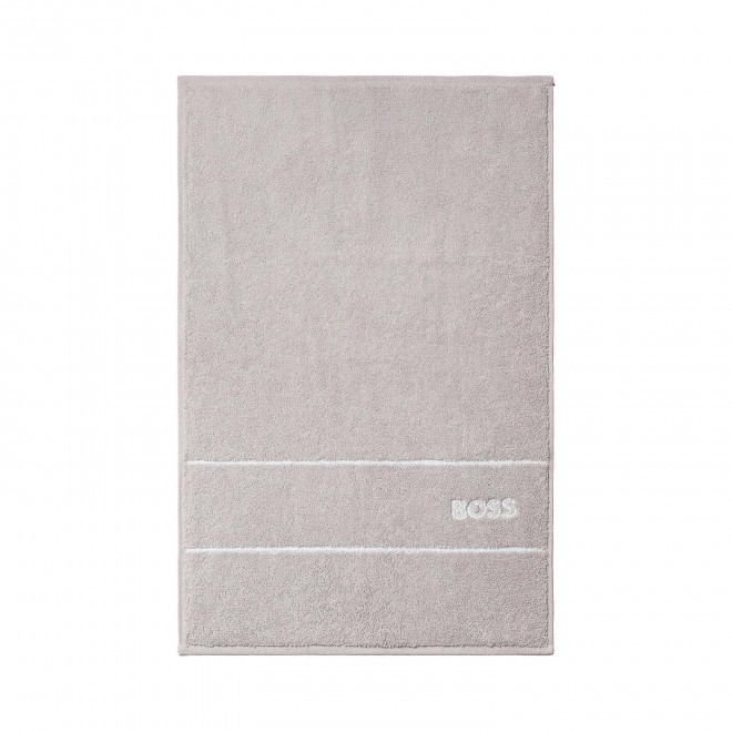 SERVIETTE 40X60 HUGO BOSS PERSONNALISABLE 'PLAIN' - gris