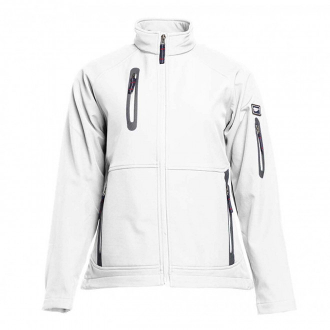 SOFTSHELL PERSONNALISABLE FEMME PEN DUICK® 'NEWPORT' - blanc