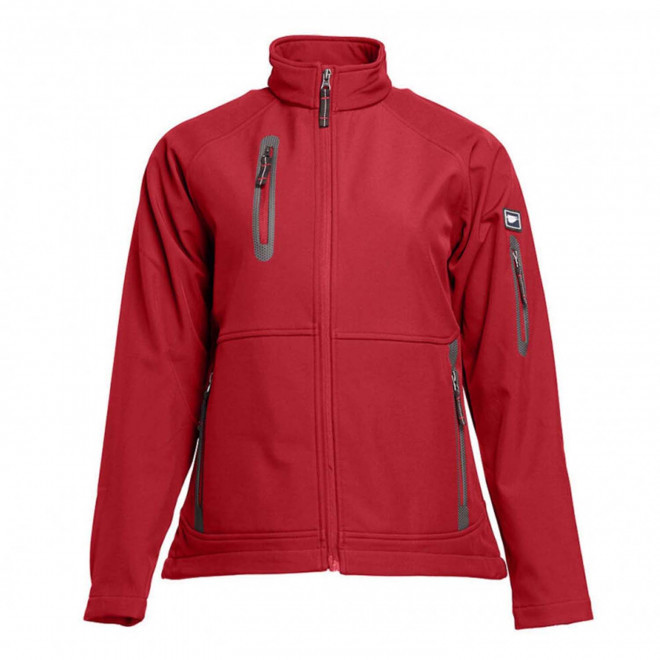 SOFTSHELL PERSONNALISABLE FEMME PEN DUICK® 'NEWPORT' - rouge