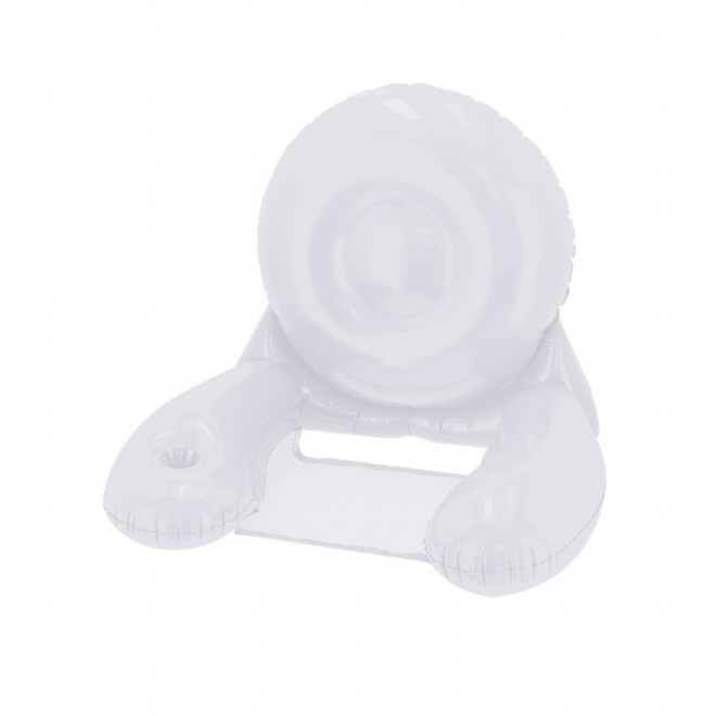 FAUTEUIL DE PLAGE GONFLABLE PERSONNALISABLE 'SUSURLO' - blanc