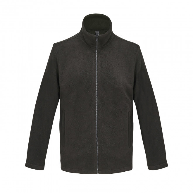 VESTE POLAIRE MIXTE PERSONNALISABLE 'NITRO' - noir