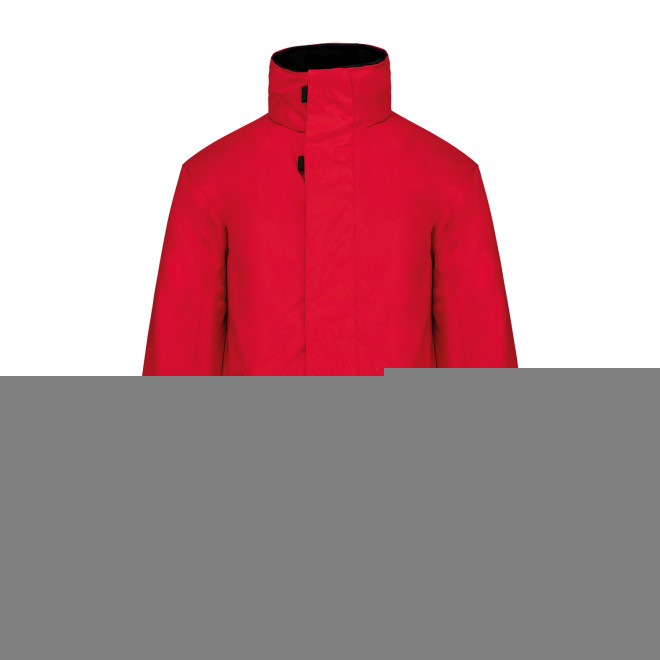 PARKA CHAUDE HOMME KARIBAN PERSONNALISABLE 'KARITOU' - rouge