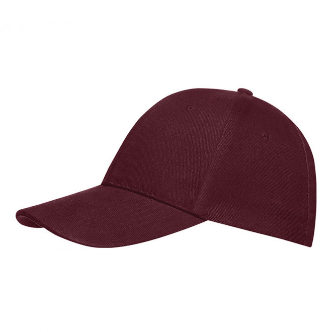 CASQUETTE PUBLICITAIRE 'BUFFALO' 260 GR/M² - bordeaux