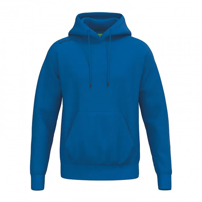 SWEATSHIRT CAPUCHE MIXTE PERSONNALISABLE 'TS' - bleu