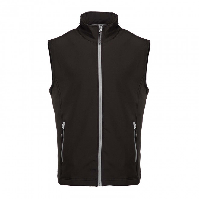 BODYWARMER PUBLICITAIRE MIXTE 'GIBRALTAR' PEN DUICK® - noir/gris