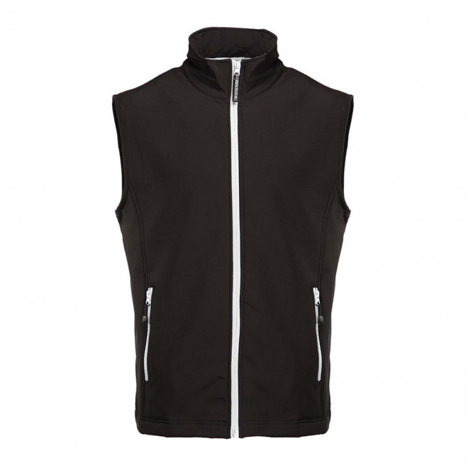 BODYWARMER PUBLICITAIRE MIXTE 'GIBRALTAR' PEN DUICK® - noir/blanc