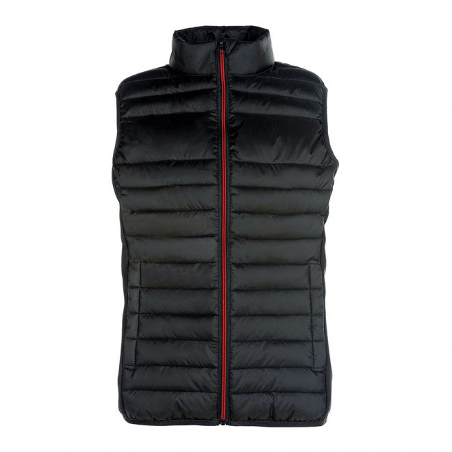 BODYWARMER FEMME PERSONNALISÉ PEN DUICK® 'BALTIMORE'  - noir/rouge