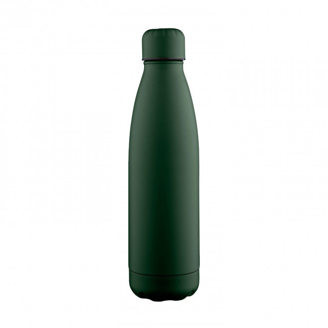 BOUTEILLE PUBLICITAIRE EN ACIER 700ML 'BROUDO RECYCLE' - vert