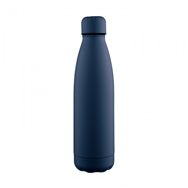 BOUTEILLE PUBLICITAIRE EN ACIER 700ML 'BROUDO RECYCLE' - bleu