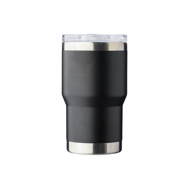 MUG ISOTHERME RECYCLE 350ML PERSONNALISE 'CERAMY' - noir