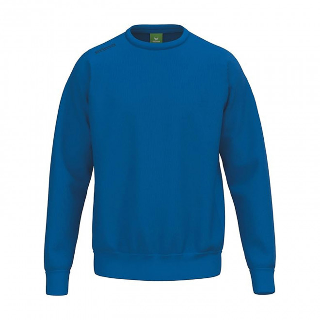 SWEATSHIRT MIXTE PERSONNALISABLE 'TS' - bleu aqua