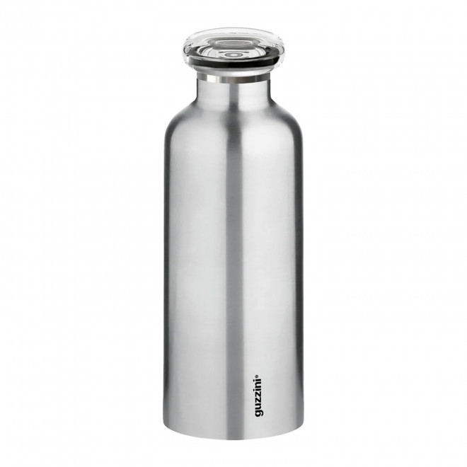 GOURDE ISOTHERME GUZZINI PERSONNALISABLE 'ON THE GO' - inox