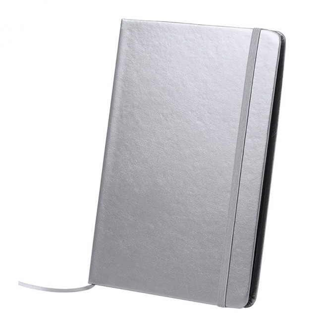 CARNET PUBLICITAIRE A5 'FENTIS' - argenté