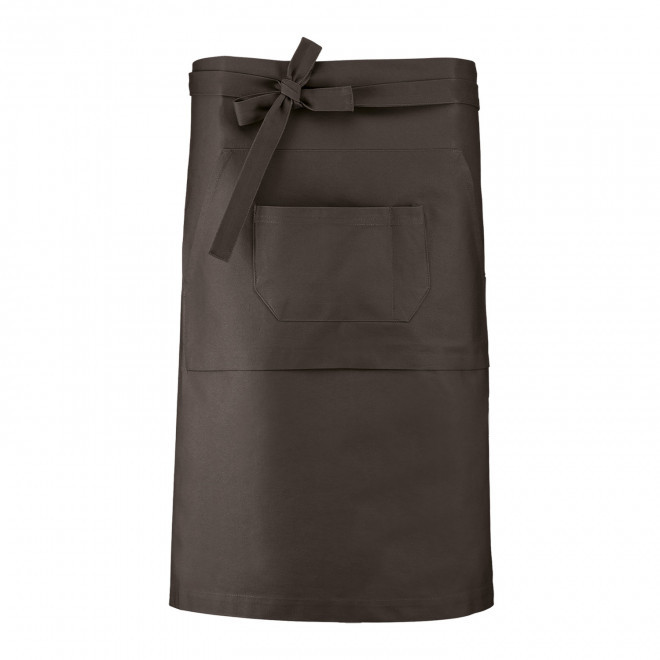 TABLIER LONG KARIBAN PERSONNALISABLE 'BANTAB' - gris foncé