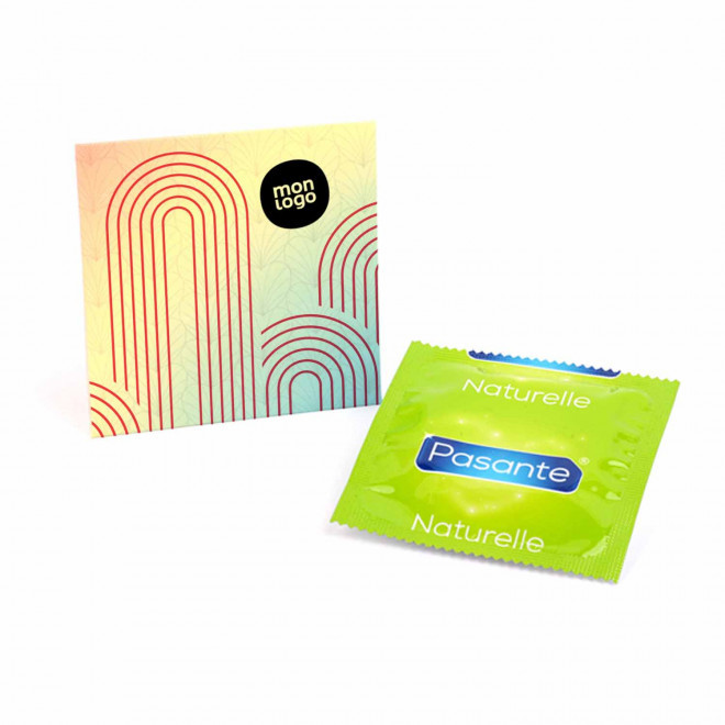 PRÉSERVATIF PUBLICITAIRE 'TULUM' - quadrichromie