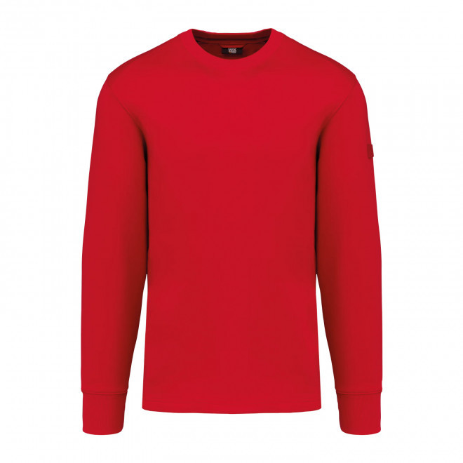 SWEAT-SHIRT DE TRAVAIL MIXTE PERSONNALISABLE 'ENDURA' - rouge