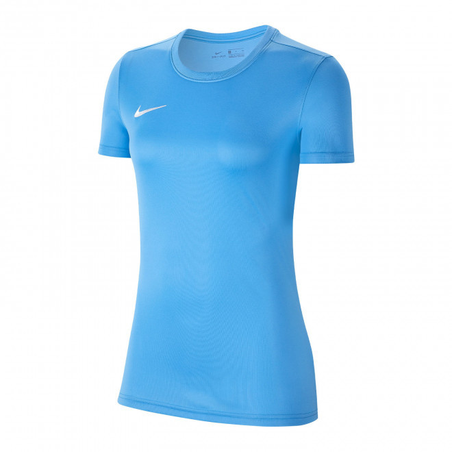 MAILLOT SPORT MC FEMME PERSONNALISABLE 'PARK VII' - bleu clair
