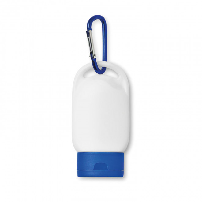 CREME SOLAIRE PUBLICITAIRE MOUSQUETON 'FIXSUN' 4JOURS - bleu