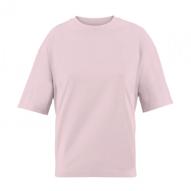 T-SHIRT OVERSIZE PERSONNALISÉ FEMME 180G 'BOXY' - rose