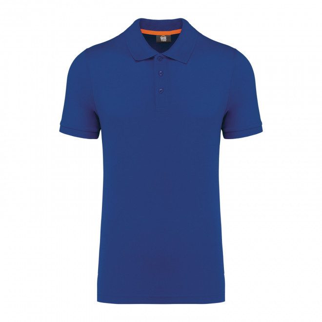 POLO DE TRAVAIL MIXTE PERSONNALISABLE 'STRUCTO' - bleu royal