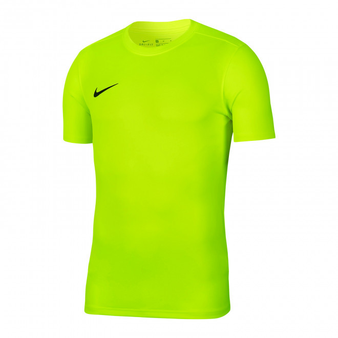 MAILLOT SPORT MC HOMME PERSONNALISABLE 'PARK VII' - jaune fluo