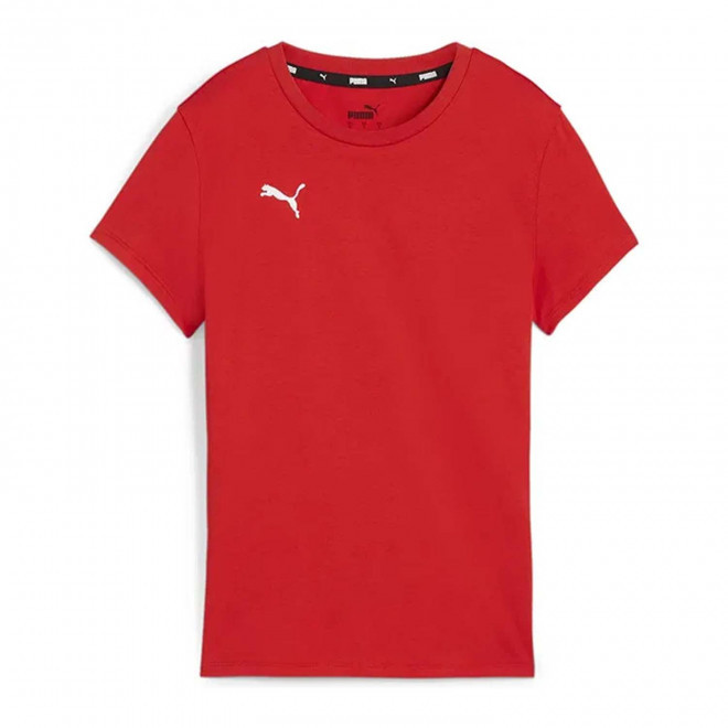 TEE-SHIRT FEMME PERSONNALISE 'TEAMGOAL' - rouge