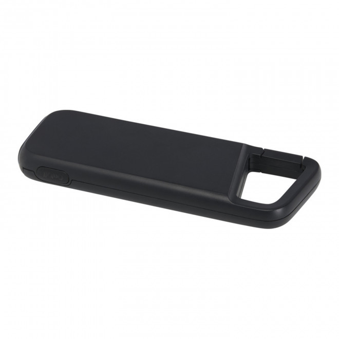 BATTERIE MOUSQUETON 5000 MAH 12W PERSONNALISEE 'AIKO' - noir