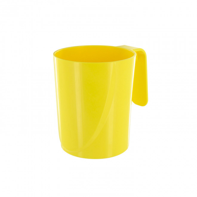 GOBELET AVEC POIGNEE PERSONNALISE 35CL 'COPY COLOR' - jaune