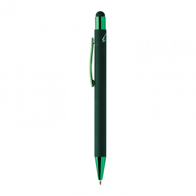 STYLO STYLET EN ALU RECYCLE PERSONNALISABLE 'DRIXOU' - vert
