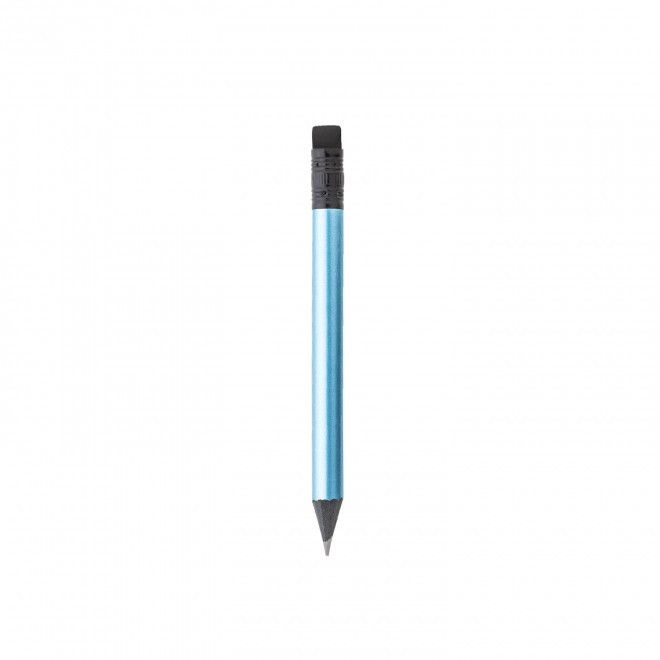 MINI CRAYON BOIS NOIR PERSONNALISE 'MINI ETHAN SHINE' - bleu