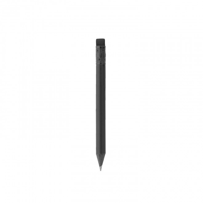 MINI CRAYON BOIS NOIR PERSONNALISE 'MINI ETHAN SHINE' - noir