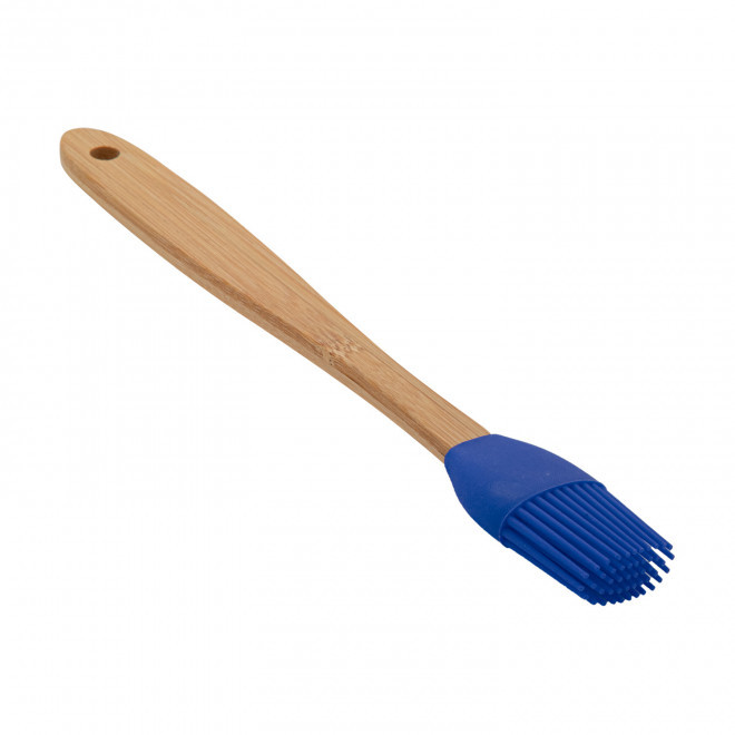 PINCEAU CUISINE PERSONNALISABLE 'BADDY PINCEAU BOIS' - bleu