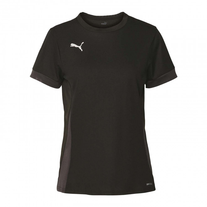 MAILLOT FOOT FEMME PERSONNALISABLE 'TEAMGOAL' - noir