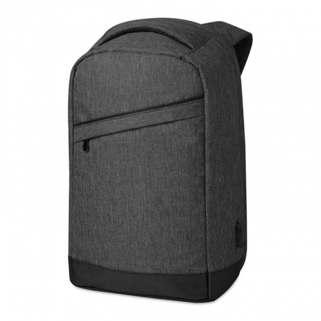 SAC A DOS PERSONNALISABLE CONNECTE 'BALITO' - noir
