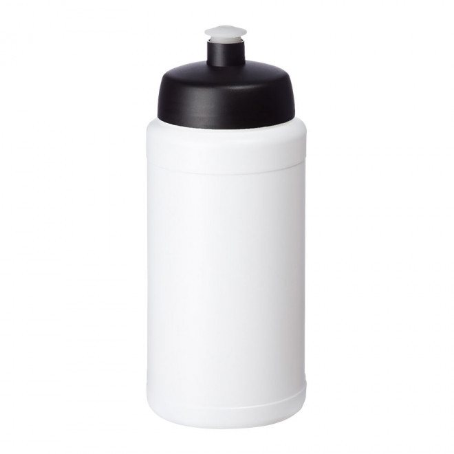 GOURDE PUBLICITAIRE CORPS BLANC 500 ML 'SKYRUN' - noir