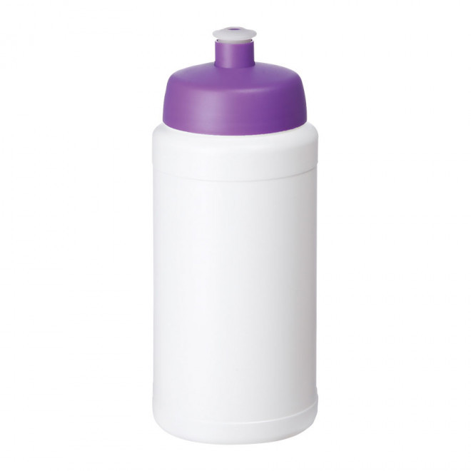 GOURDE PUBLICITAIRE CORPS BLANC 500 ML 'SKYRUN' - violet