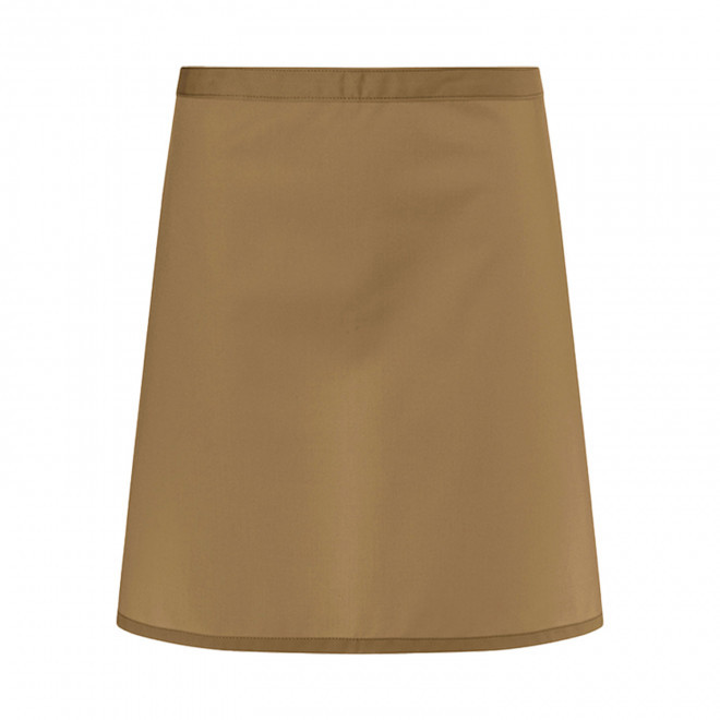 TABLIER MI-LONG KARLOWSKY PERSONNALISABLE 'WAIST APRON' - camel