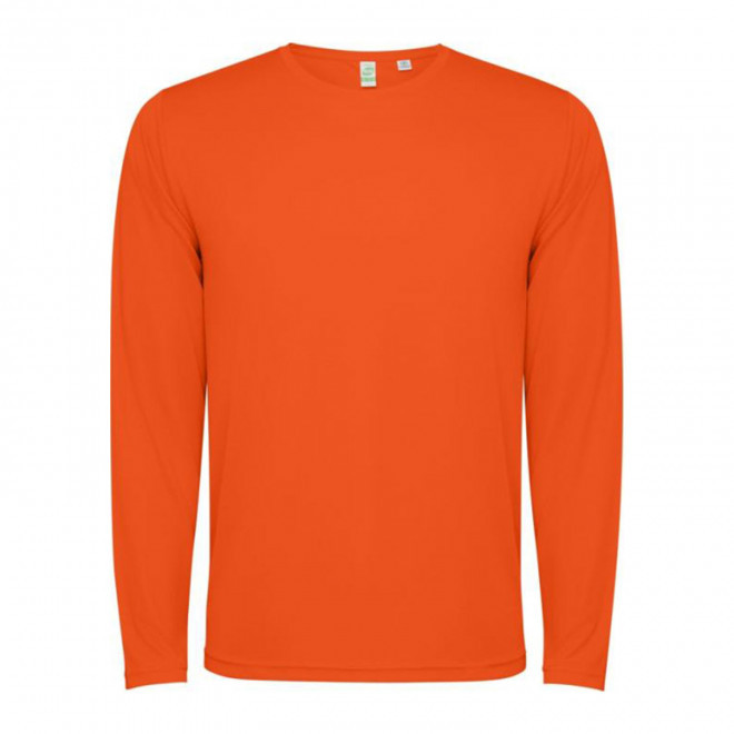 TEE-SHIRT ML SPORT MIXTE PERSONNALISABLE 'ESTORIL' - orange