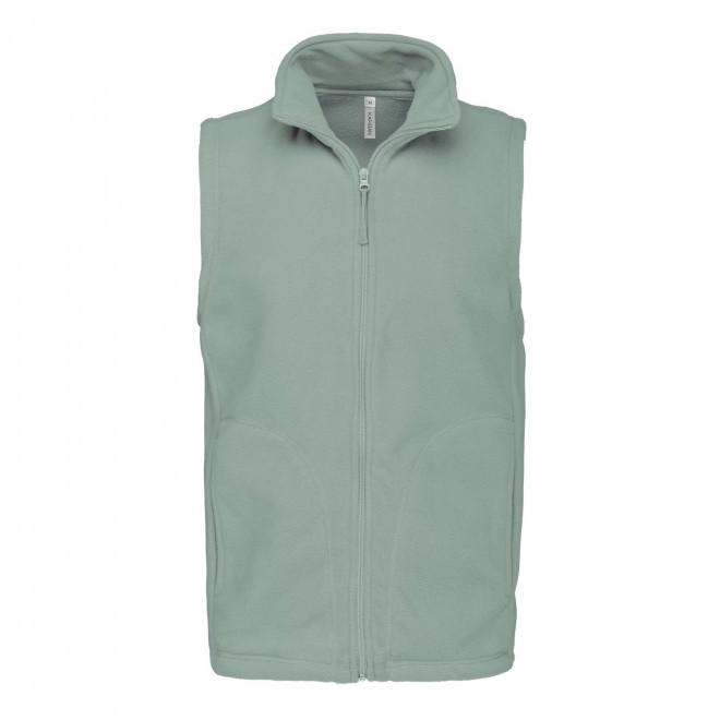 POLAIRE PERSONNALISABLE BODYWARMER HOMME 'KARIPOL BW' - sauge