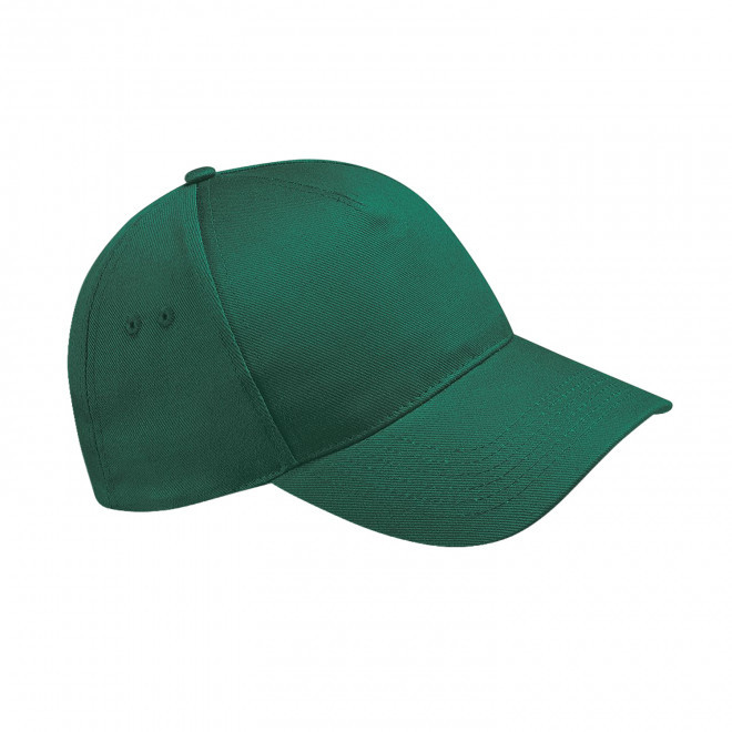 CASQUETTE BEECHFIELD PERSONNALISABLE 'ULTIMATE 5 PANEL' - vert bouteille